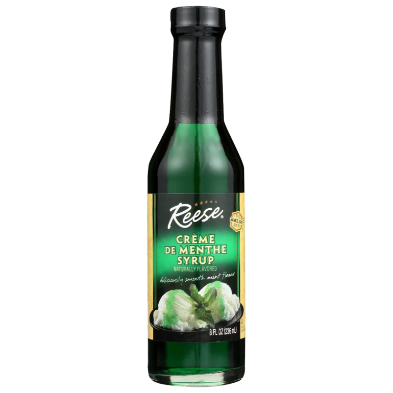 Syrup Creme De Menthe, 8 oz