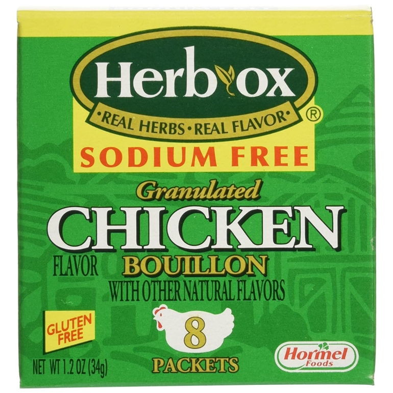 Sodium Free Granulated Chicken Bouillon, 1.2 oz