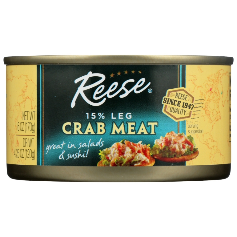 15 Percent Leg Crab Meat, 6 oz