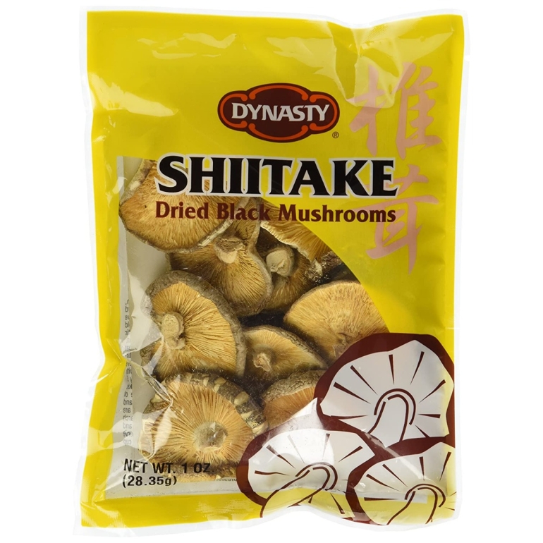 Dried Black Mushrooms Shiitake, 1 oz