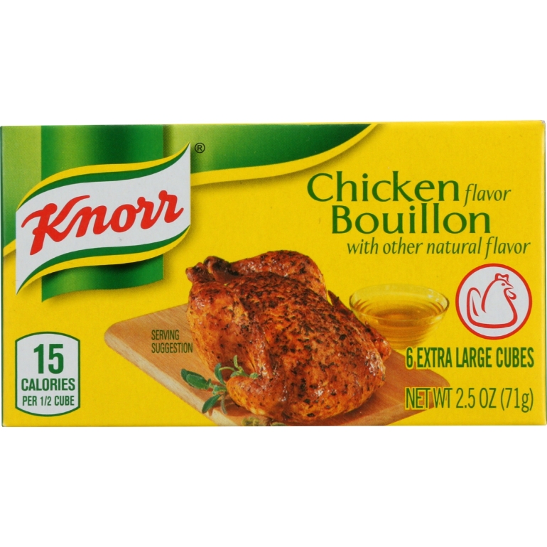 Chicken Flavor Bouillon 6 Extra Large Cubes, 2.5 oz