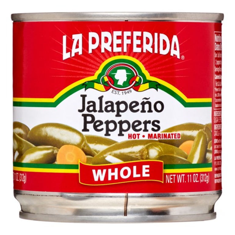 Pepper Jlpno Whole, 11 oz