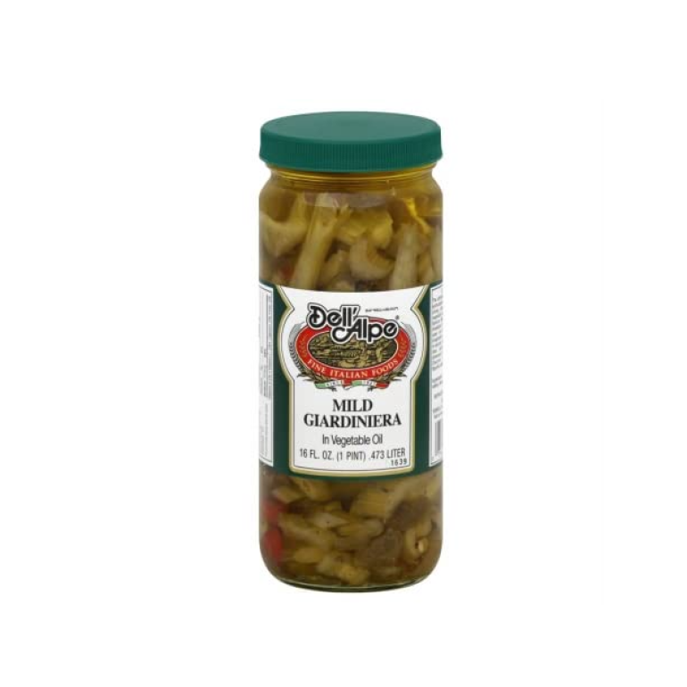 Mild Giardiniera In Vegetable Oil, 16 oz