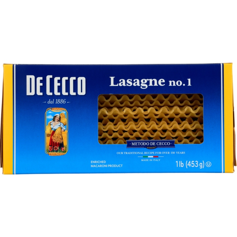 Lasagne Pasta, 16 oz