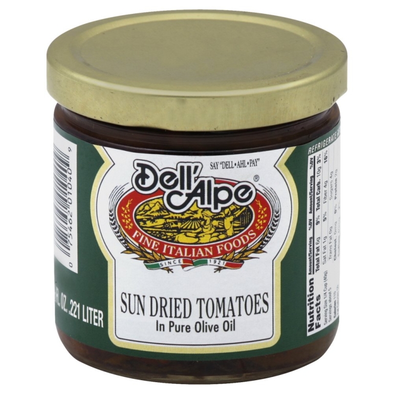 Sun Dried Tomato In Pure Olive Oil, 7.2 oz