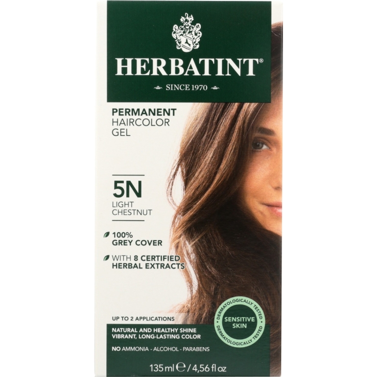 Permanent Haircolor Gel 5N Light Chestnut, 4.56 oz