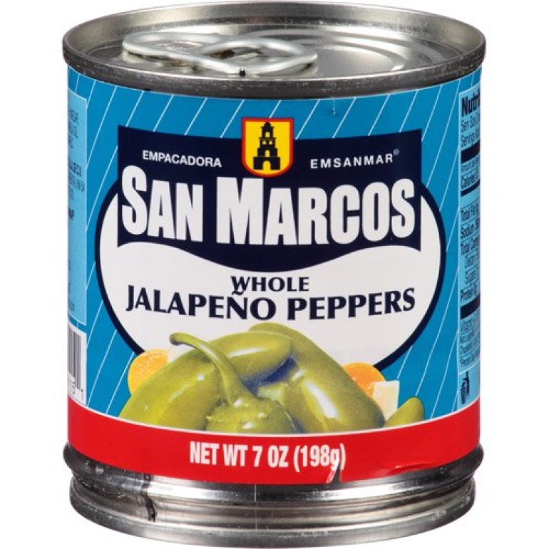 Whole Jalapeno Peppers, 7 oz