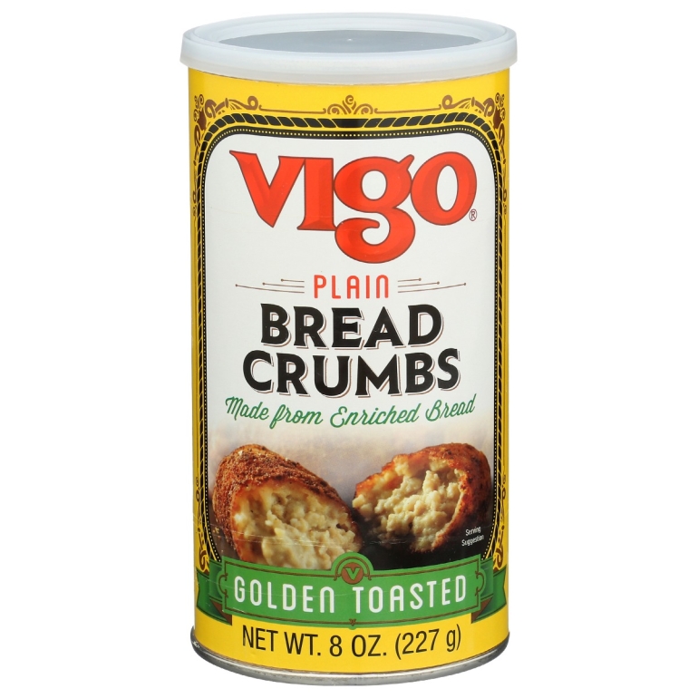 Plain Golden Toasted Bread Crumbs, 8 oz