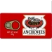 Flat Fillets Of Anchovies, 1 ea