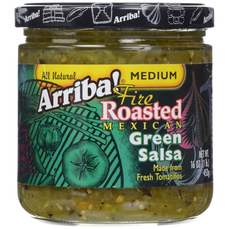 Fire Roasted Mexican Green Salsa Medium, 16 oz