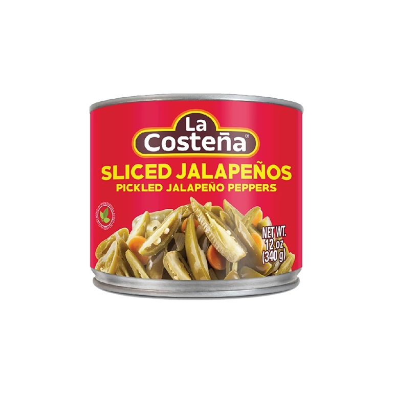 Sliced Jalapeno Peppers, 12 oz
