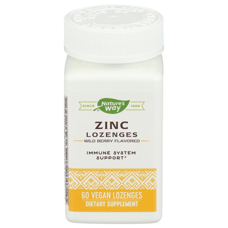 Zinc Lozenges, 60 tb