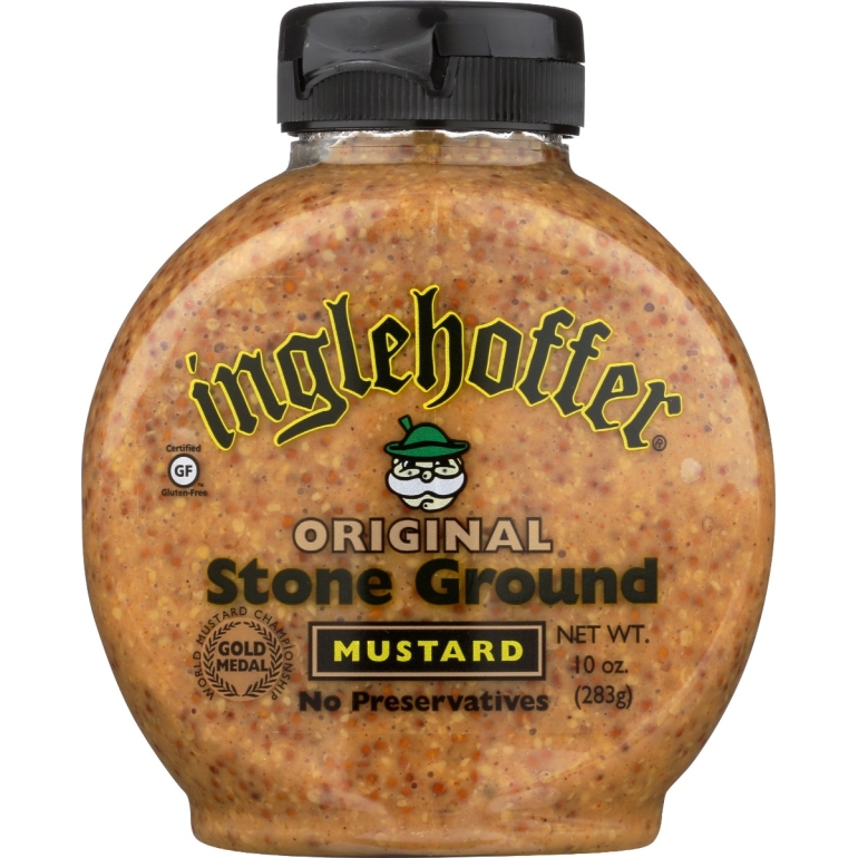 Mustard Sqz Stone Grnd, 10 oz