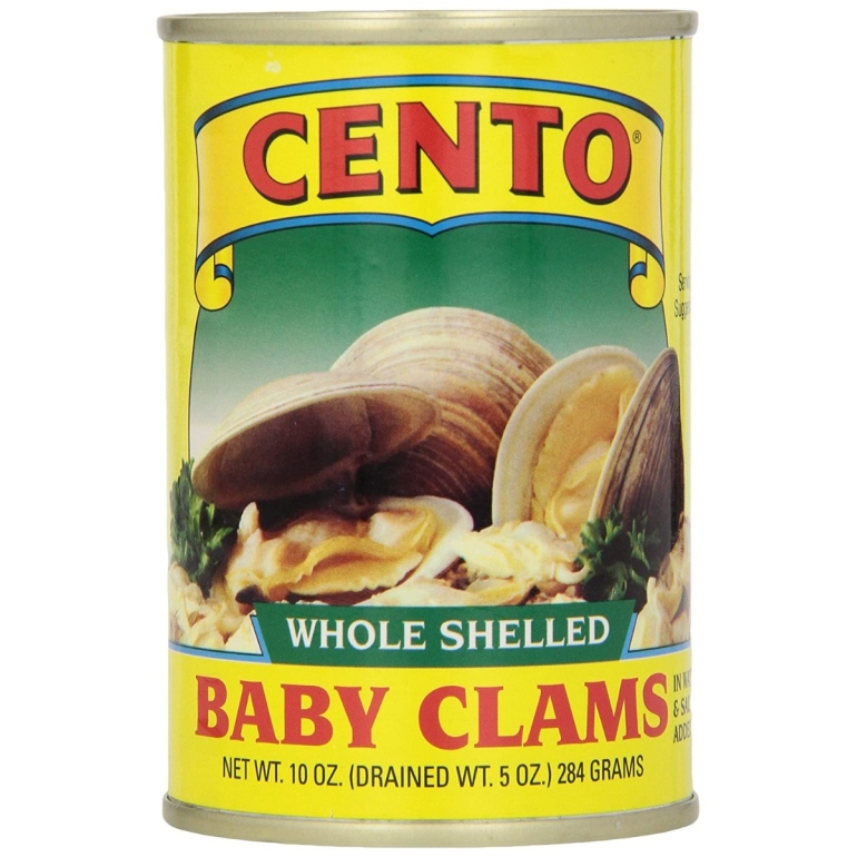 Whole Shelled Baby Clams, 10 oz