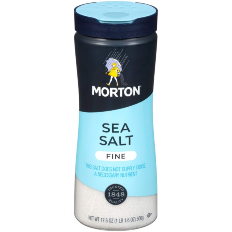 Fine Sea Salt, 17.6 oz