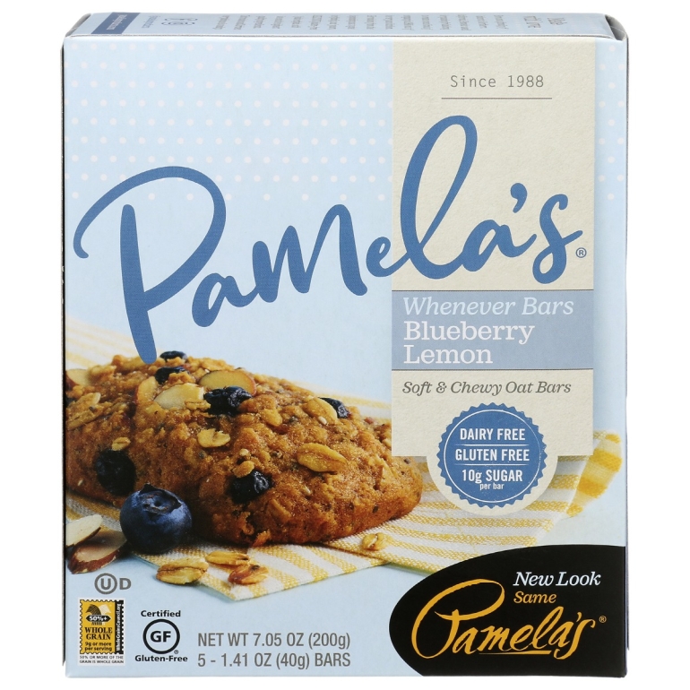 Blueberry Lemon Whenever Bars 5Pack, 7.05 oz