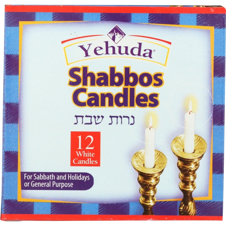 Shabbat Candles, 12 pc