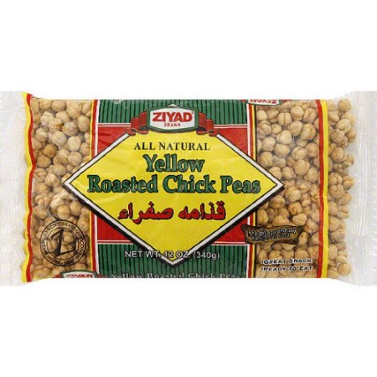 Yellow Roasted Chick Peas, 12 oz