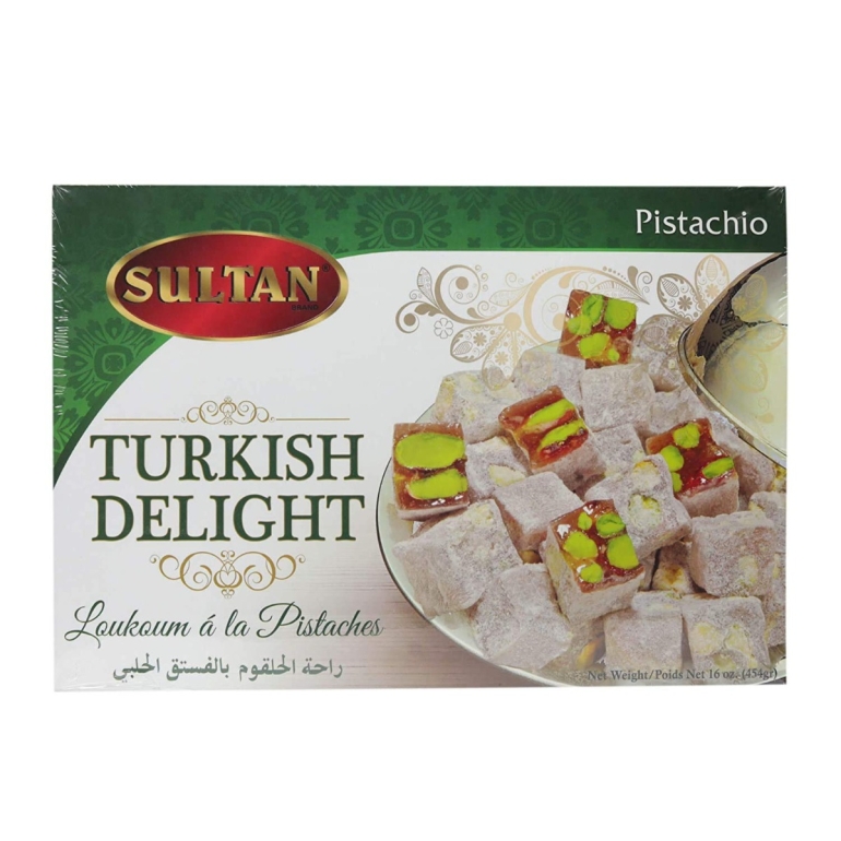 Turkish Delight Pistachio Candy, 16 oz