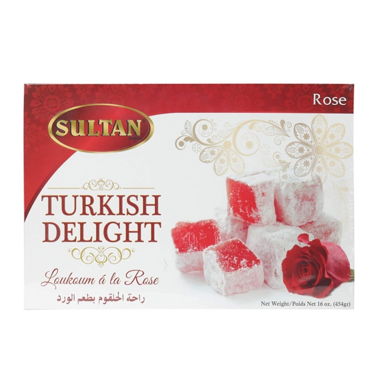 Turkish Delight Rose Candy, 16 oz