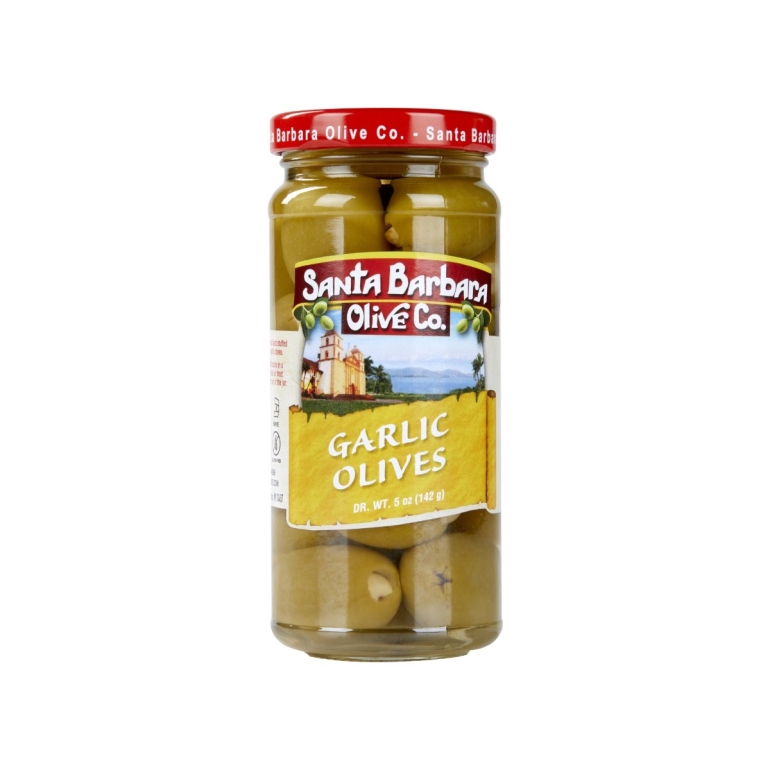 Olive Stfd Jalpno Garlic, 5 oz