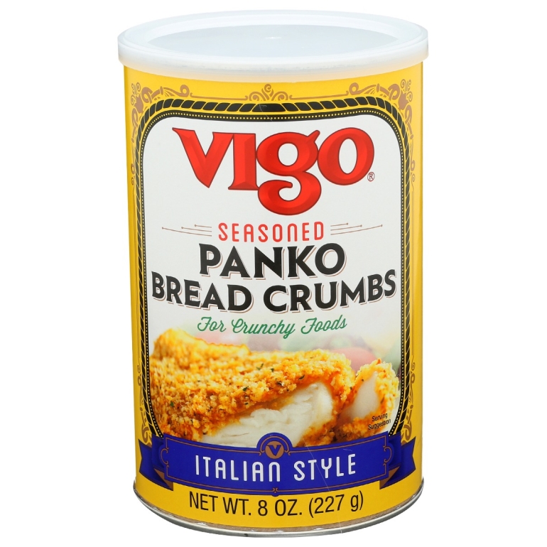 Seasoned Panko Bread Crumbs, 8 oz