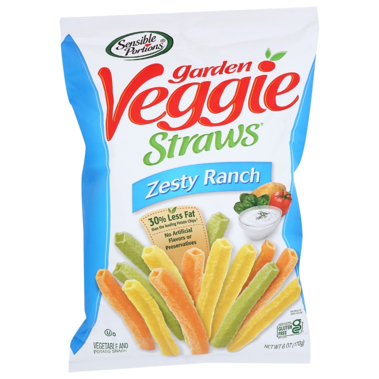 Veggie Straws Zesty Ranch, 7 oz