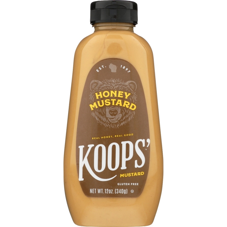 Mustard Squeeze Honey, 12 oz