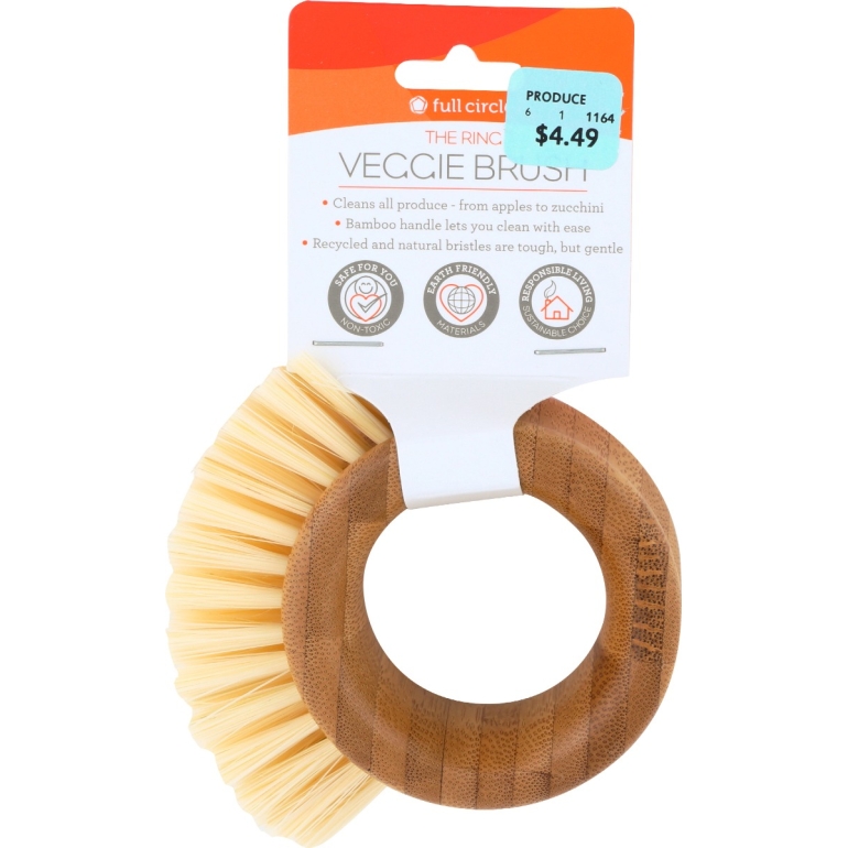 The Ring Veggie Brush, 1 ea