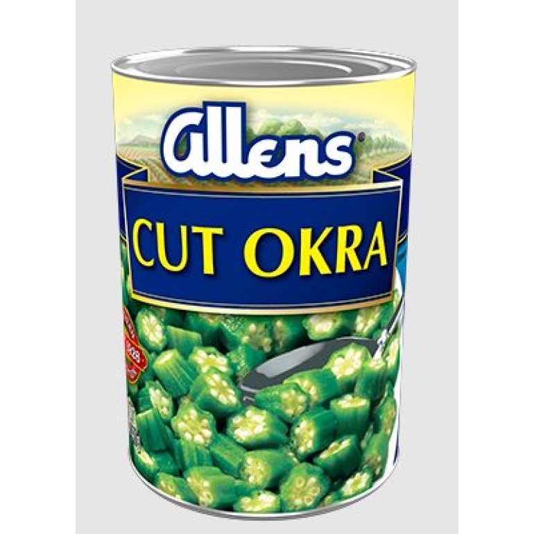 Okra Cut, 14.5 oz