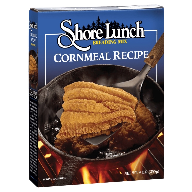 Cornmeal Recipe Fish Breading Mix, 9 oz