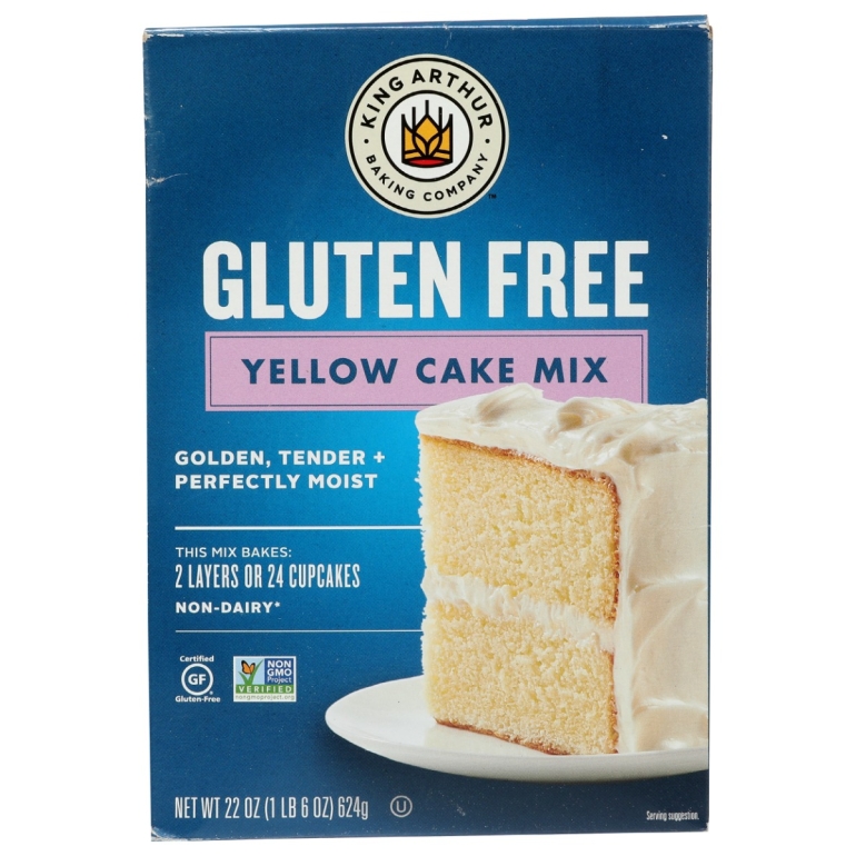 Mix Cake Yellow Gf, 22 OZ