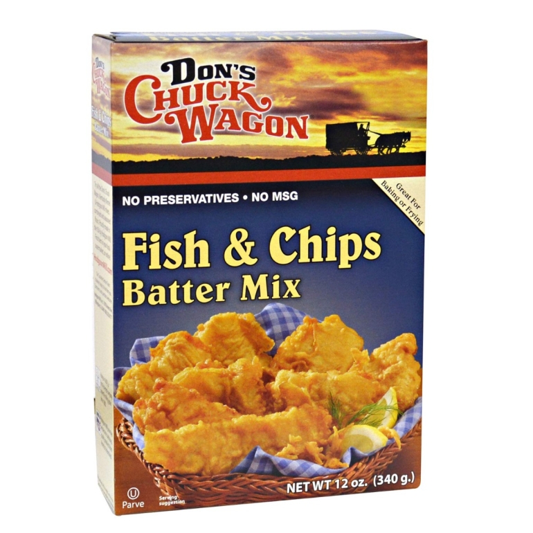 Fish and Chips Batter Mix, 12 oz