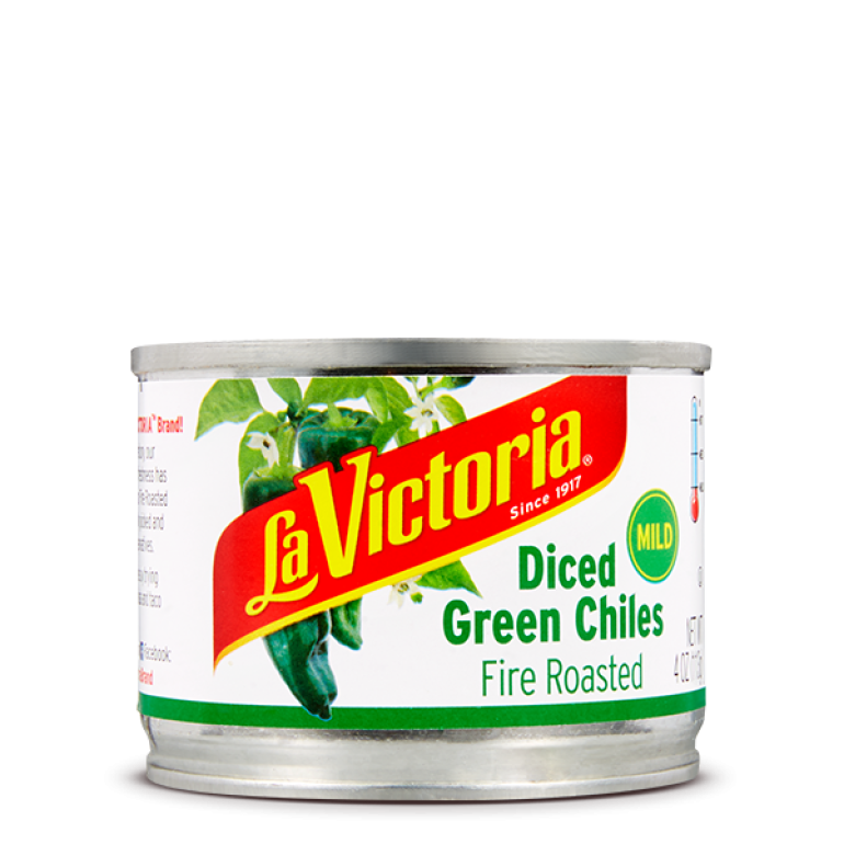 Fire Roasted Diced Green Chiles Mild, 4 oz