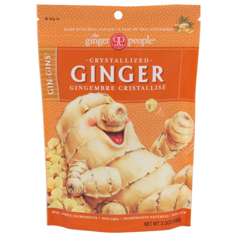 Gin Gins Crystallized Ginger, 3.5 oz