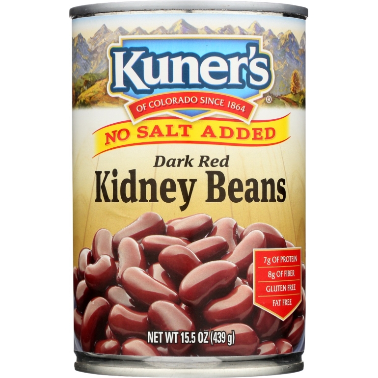 Kidney Beans Dark Red No Salt Added, 15.5 oz