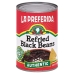 Authentic Refried Black Beans, 16 oz