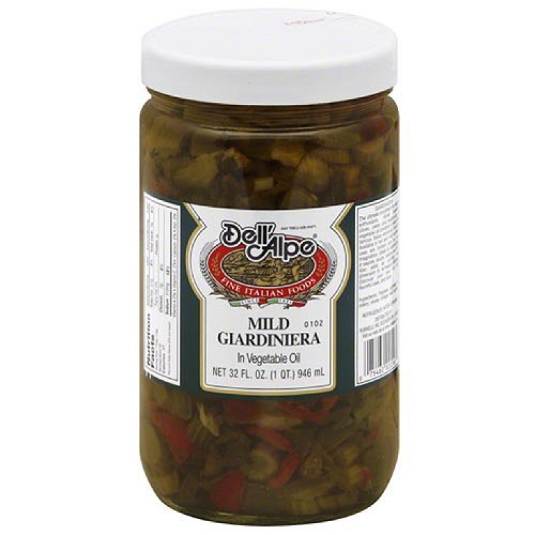 Mild Giardiniera In Vegetable Oil, 32 oz