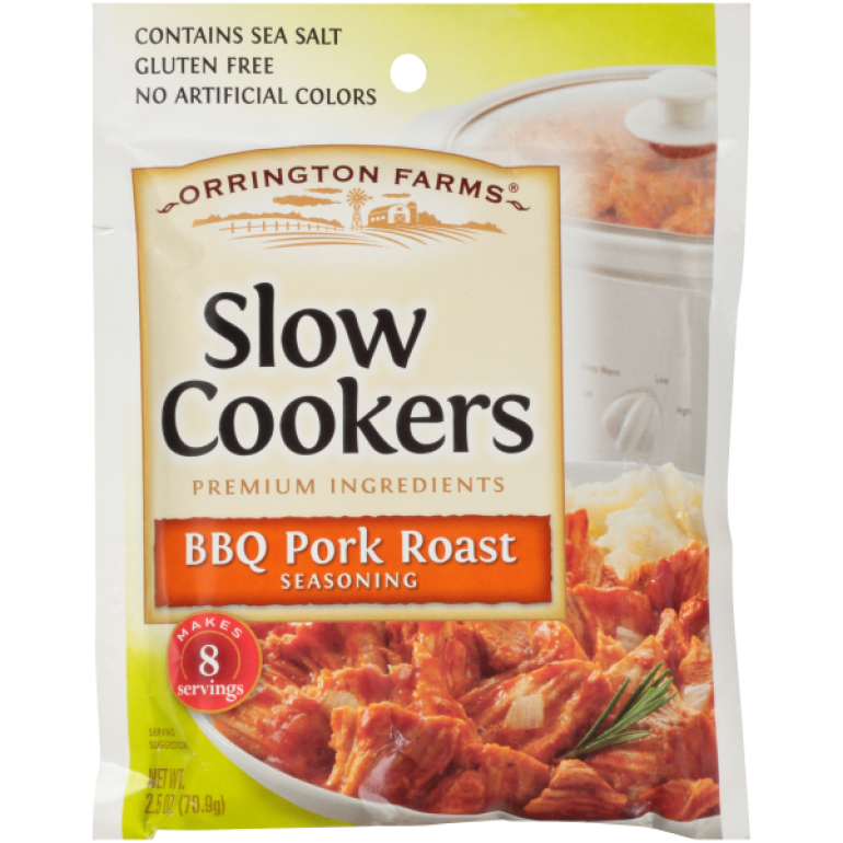 Ssnng Slwcookr Bbq Pork Roast, 2.5 oz