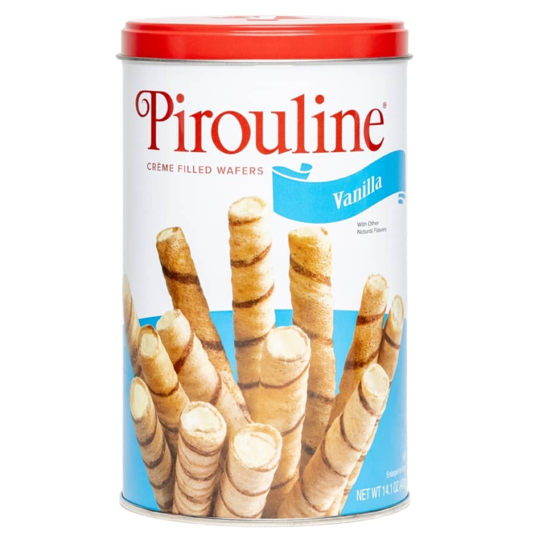 Pirouline Creme Filled Wafers Vanilla, 14.1 oz