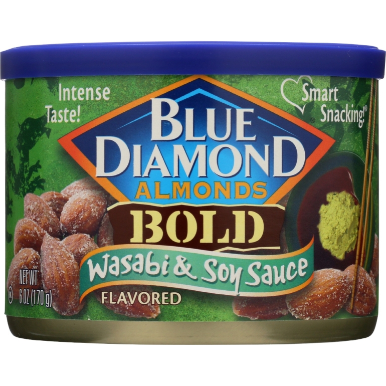 Bold Wasabi and Soy Sauce Almonds, 6 oz