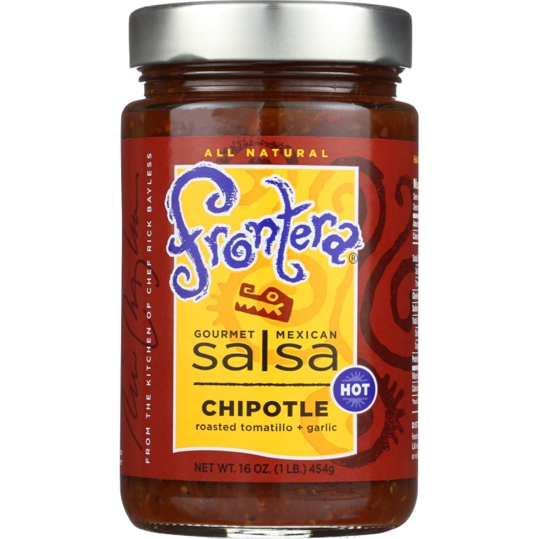 Salsa Hot Chipotle, 16 oz