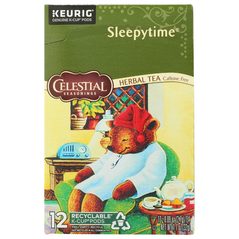 Tea Kcup Sleepy Time Hrbl, 12 pc