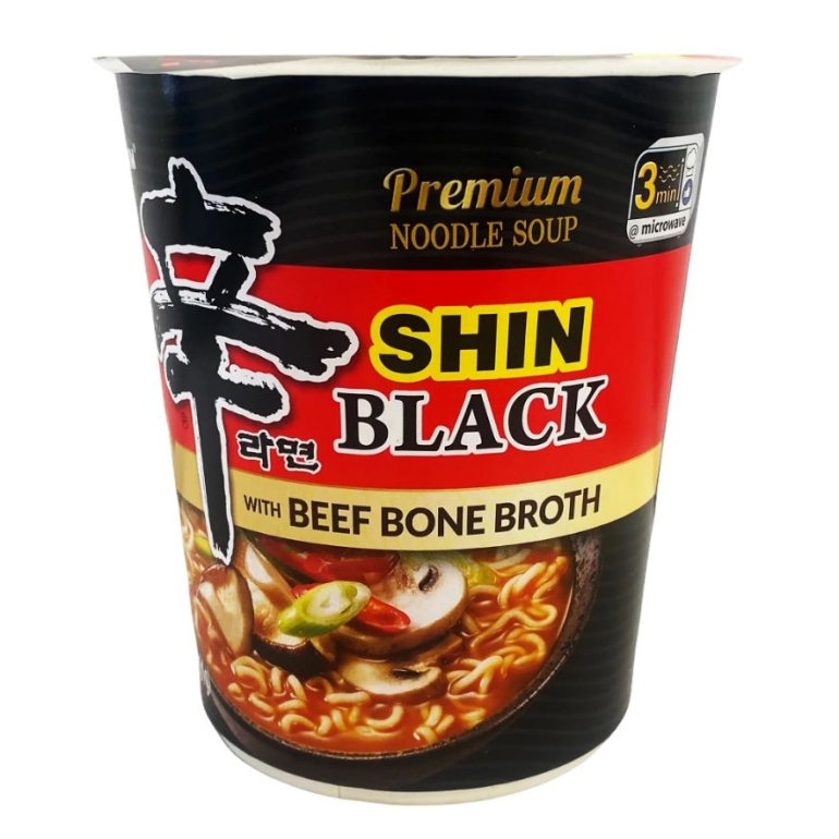 Shin Black Cup Noodle, 3.56 oz