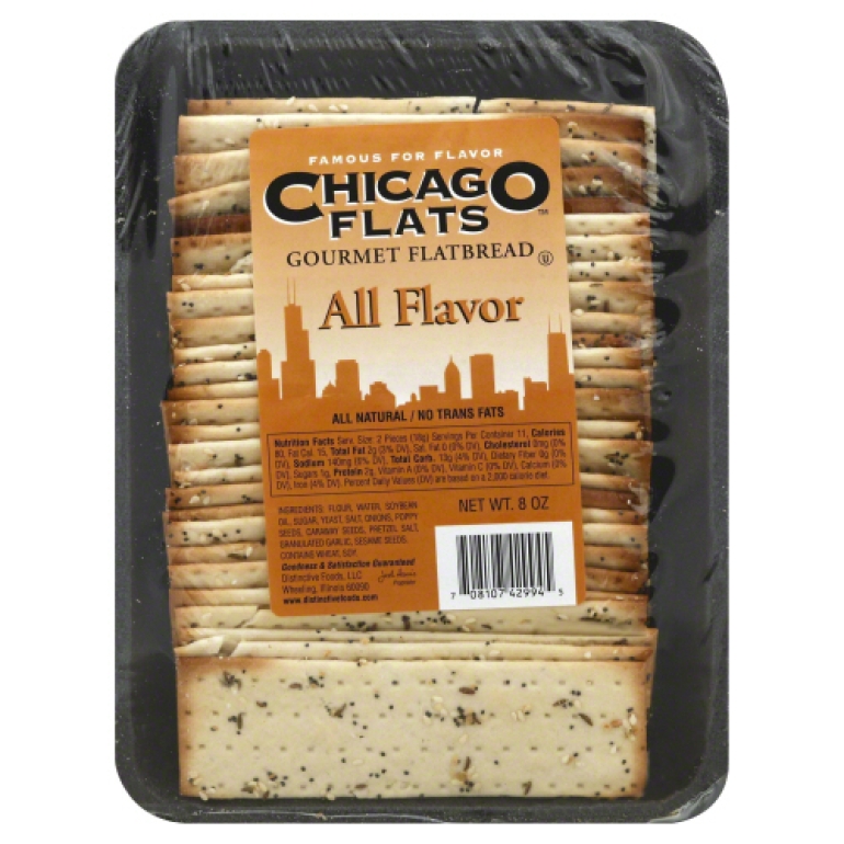 All Flavor Gourmet Flatbread, 8 oz