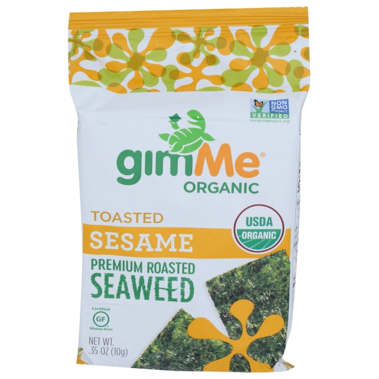 Premium Organic Seaweed Toasted Sesame, 0.35 oz