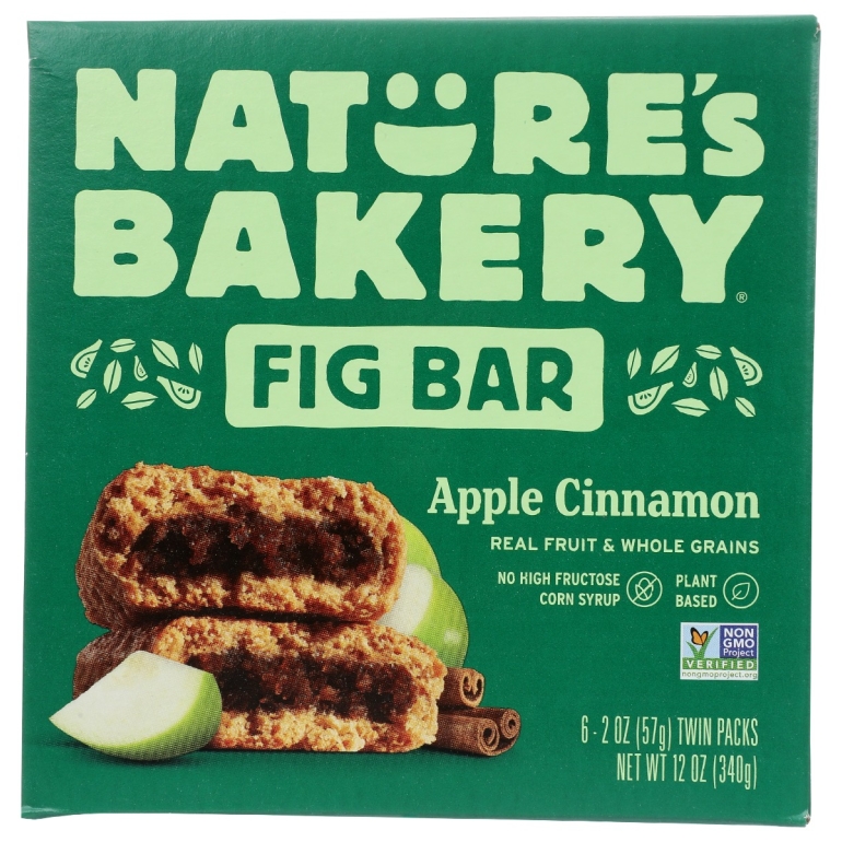 Bar Fig Ww Appl Cinn 6Ct, 12 oz