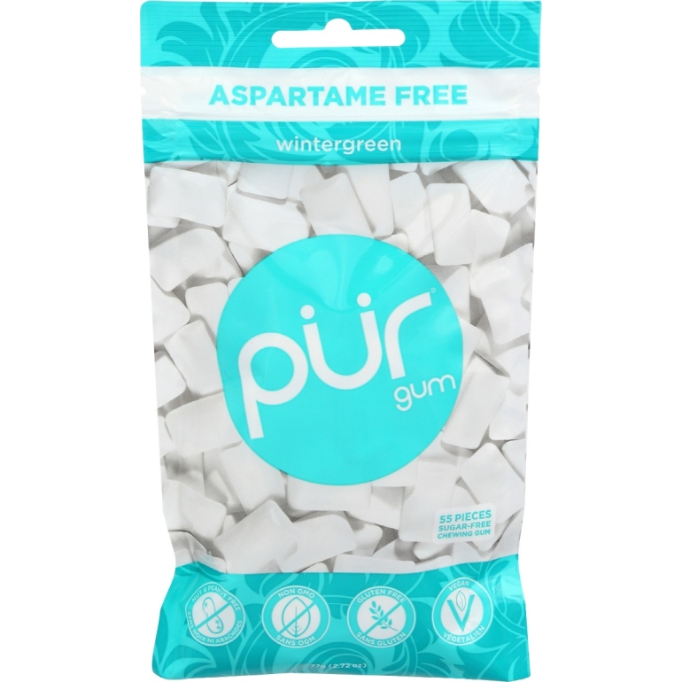 Gum Wintergrn 55 Pieces, 2.72 oz