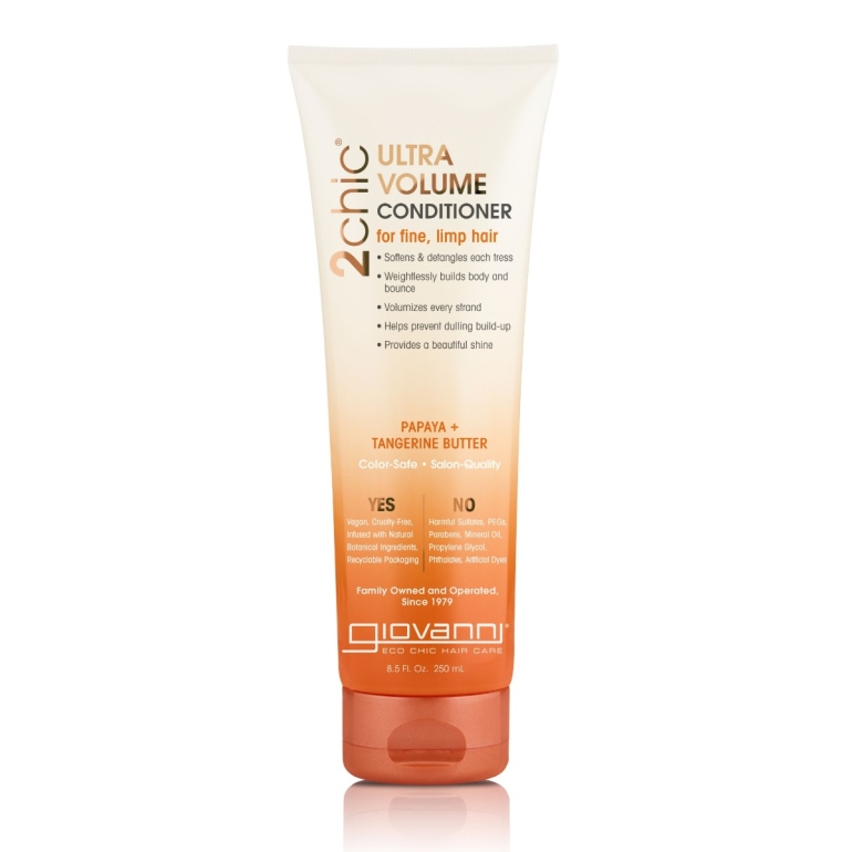 2Chic Ultra Volume Conditioner Papaya Plus Tangerine Butter, 8.5 oz