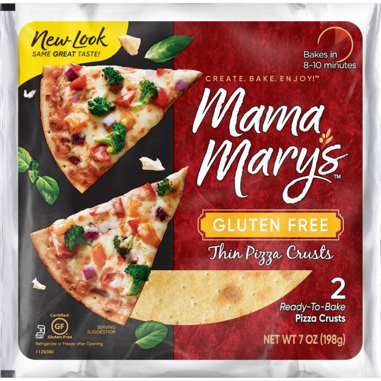 7 In Gluten Free Pizza Crust 2 Count, 7 oz